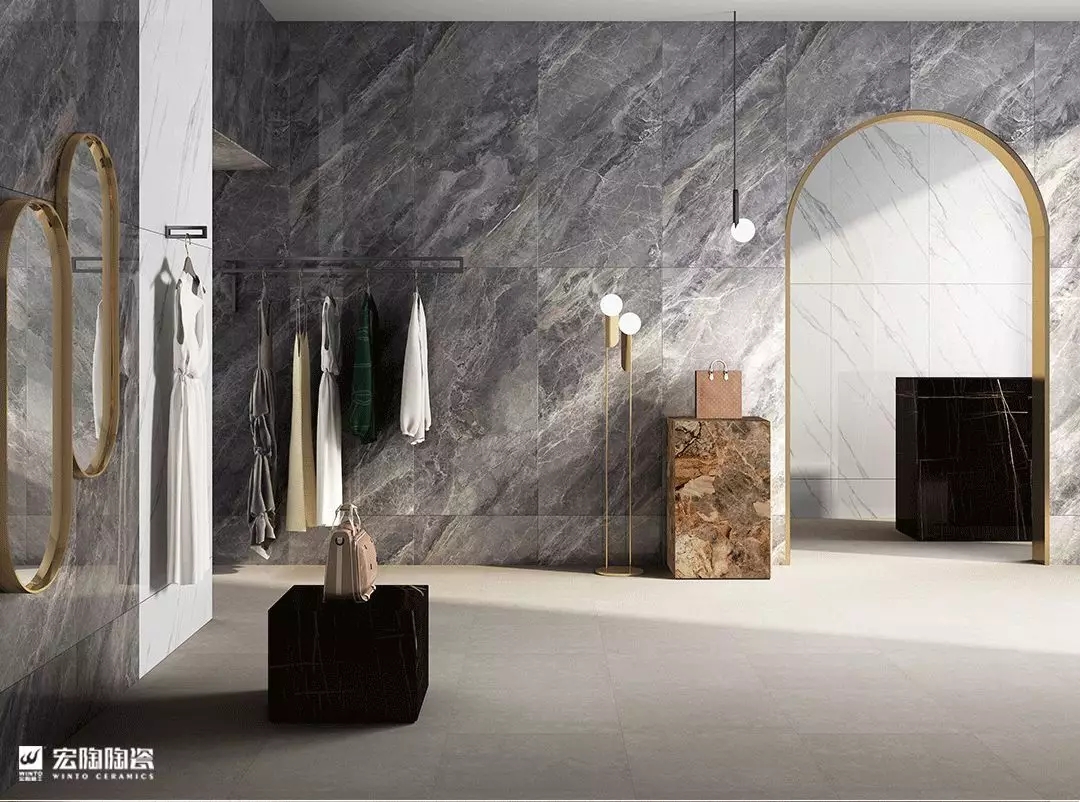 丝瓜视频免费观看璇玑灰TPEBM157005瓷砖丝瓜视频污网站装修效果图