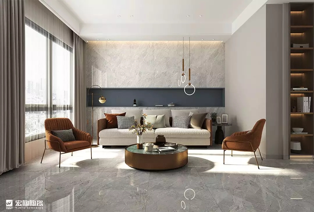 丝瓜视频免费观看抛釉系列陶瓷大板装修效果图