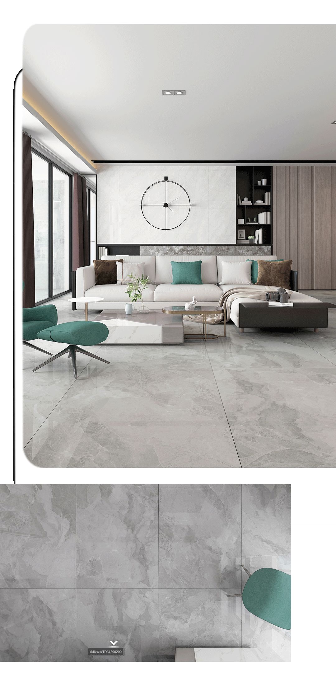 丝瓜视频免费观看900x1800mm陶瓷大板鱼肚白装修效果图