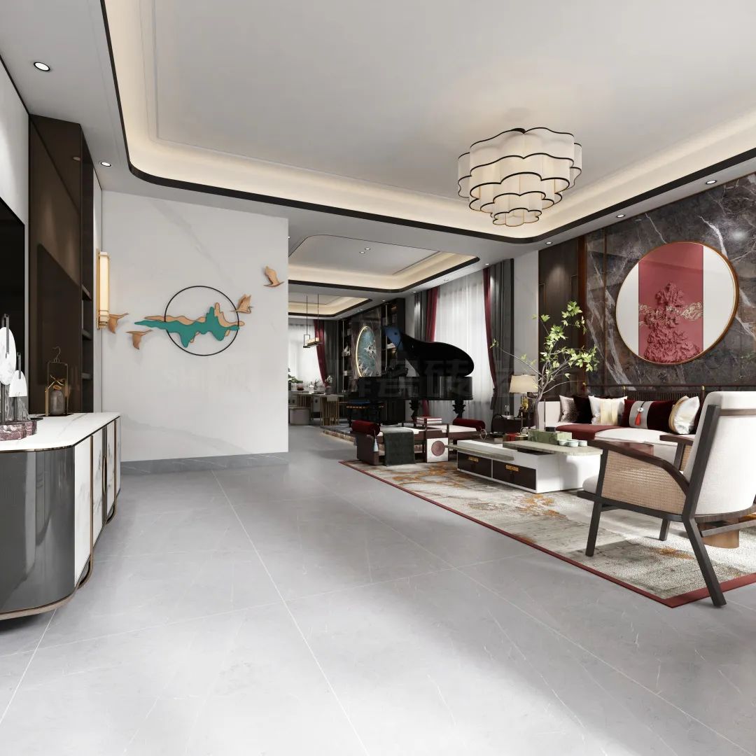 丝瓜视频免费观看瓷砖丝瓜视频污网站风雅潮韵客厅装修效果图