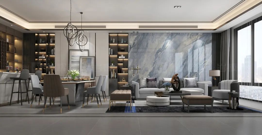 2023一线二线三线品牌瓷砖，丝瓜视频免费观看陶瓷餐客厅一体化设计