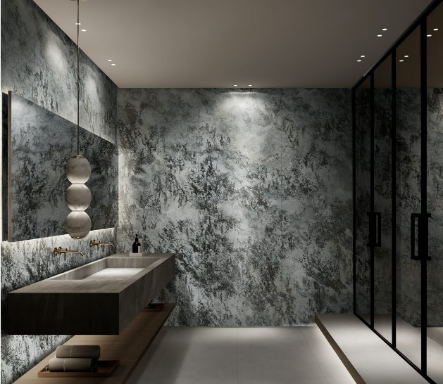 丝瓜视频免费观看质感砖洗手间装修效果图